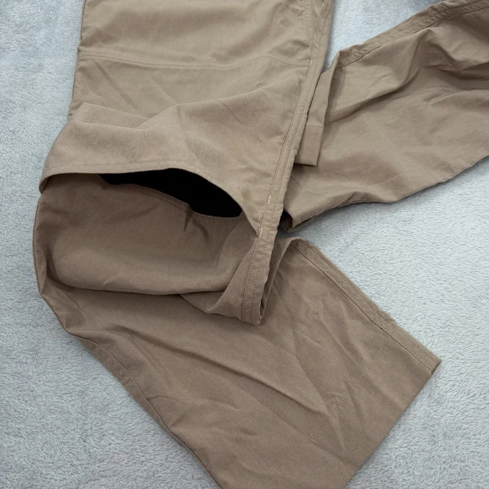 The North Face Tekware Pants Mens Medium Khaki Cordura Utility Double Knee NWT